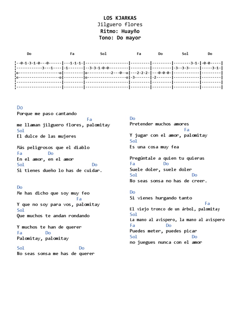 Acordes Guitarra Entretenimiento General