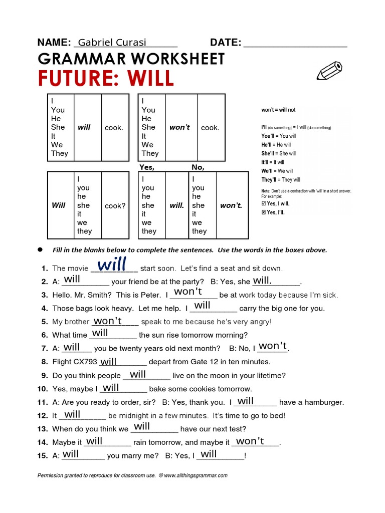 Atg Worksheet Will1 Editado | PDF