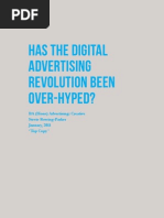 Has the digital advertising revolution been over-hyped?