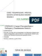 Curso Psicopatología - Práctica SEMANA 2