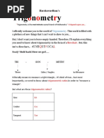 Trigonometry Flowchart 3