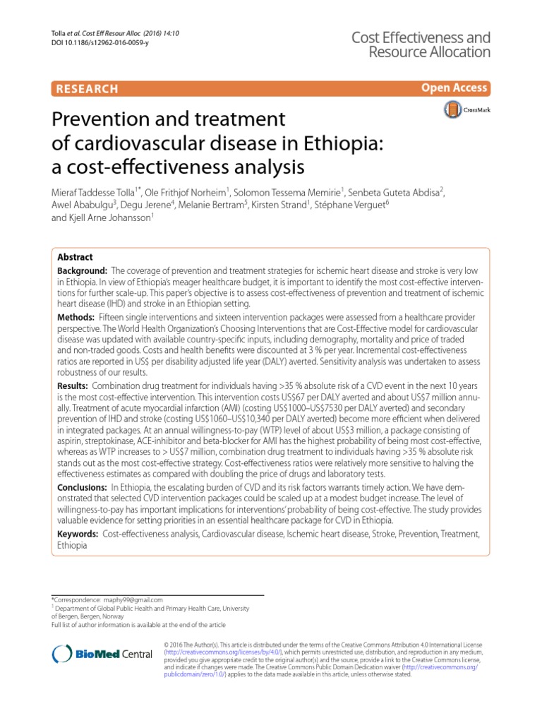 Prevention and Treatment of Cardiovascular Disease PDF | PDF ...