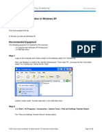 5.1.4.6 Lab - Data Migration in Windows XP PDF