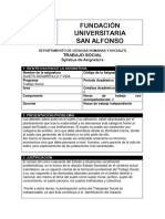 Sujeto Desarrollo y Vida PDF