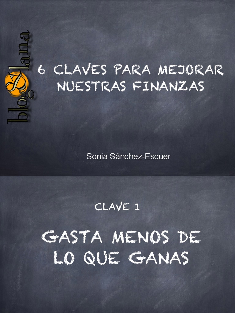 6 Claves para Mejorar Tus Finanzas | PDF | Dinero | Business