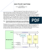 Memory Decode Logic Design: Signal Is Normally HI When It Is in Its Quiscient State and Is Considered Asserted When LO