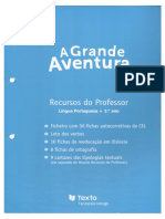 A Grande aventura - Recursos do professor - português 3º ano
