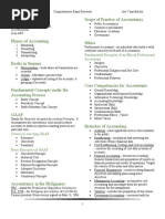 Accounting: Scope of Practice of Accountancy