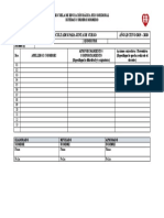 Informe de Dificultades para Junta de Curso