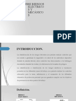 Riesgos Mecánicos y Eléctricos SUSTENTACION