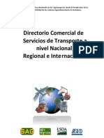 Servicios Transporte Aereo y Maritimo