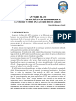 UNIDAD III. Maria Isabel Quiroga. LA PRUEBA DE ADN PDF