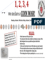 Coin Wars Flyer 2020