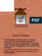 Firewall: Ir. Risanuri Hidayat, M.Sc. Teknik Elektro FT UGM