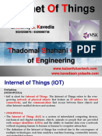 1.MSK-Internet of Things - BSCIT - STRocks College PDF