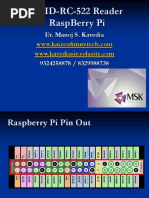 Rfid-Rc-522 Reader Raspberry Pi: Er. Manoj S. Kavedia