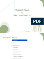 Microsoft Azure & IBM Cloud Services