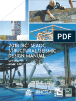 2018IBC SEAOC Structural Seismic Design Manual Vol.1, Code Application Examples, 2019 234pp PDF