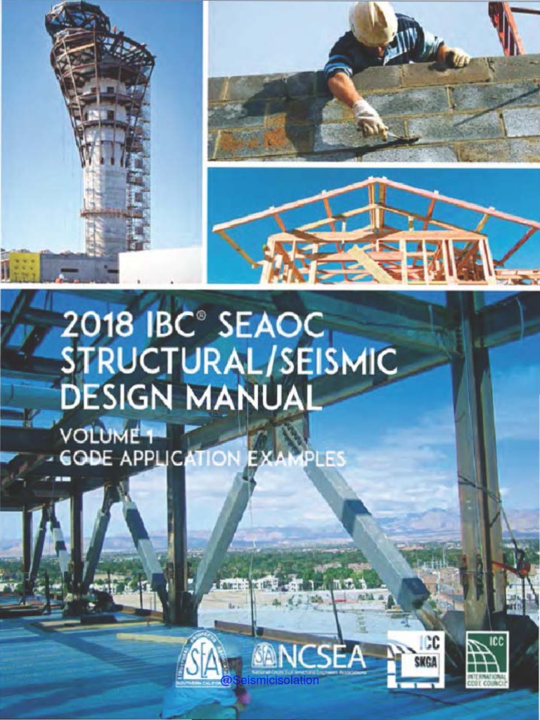 2018ibc seaoc structural seismic design manual vol 1 code application