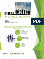 INDUSTRIAL RELATIONS PPT 2-Unit 1 PDF