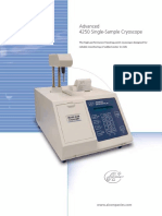 Advanced 4250 Single-Sample Cryoscope