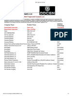 DDC Approved Oil List Refrigerantes DETROIT DIESEL PDF