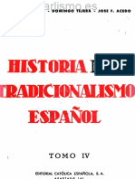 Historia Del Tradicionalismo Español 4 PDF