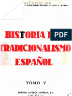 Historia Del Tradicionalismo Español 5