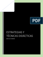 Estrategias y Técnicas de La Didáctica