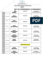 Grammar Syllabus September-January (2017-18) Level 2 Dates Parts To Be Covered Notes & Omissions 1