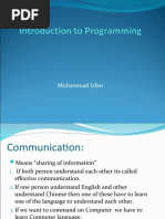 Introduction to Programming