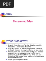 Array: Muhammad Irfan