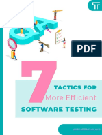 Ebook - 7 Tactics for more efficient software testing