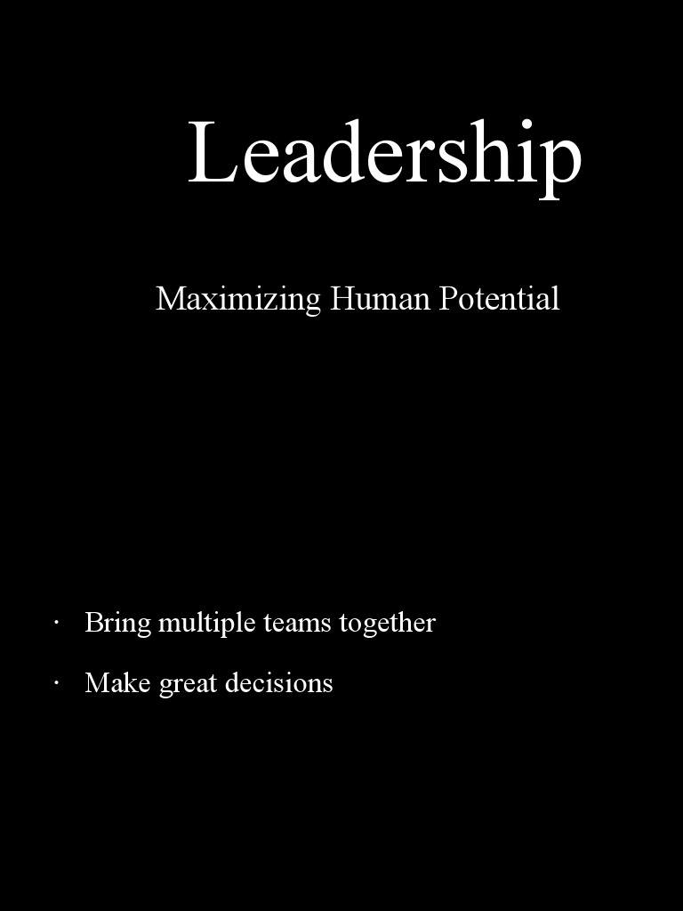 Effective Leadership Strategies | PDF | Career & Growth | Self-Improvement