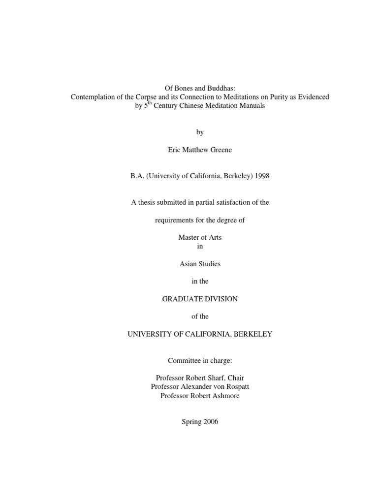 Of Bones And Buddhas Contemplation Of Th Pdf Pdf Buddhist Meditation Zen