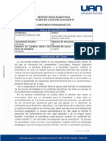 Contenido Herramientas para La Docencia en La Uan - 2019 PDF