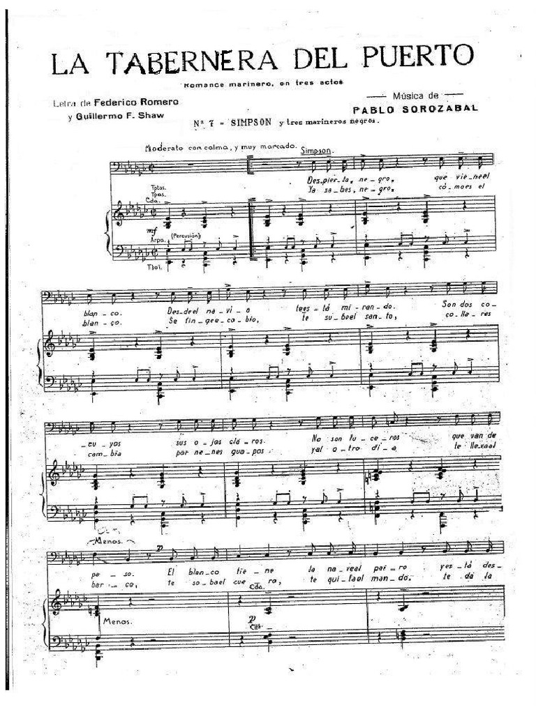 La Tabernera Del Puerto Despierta Negro PDF