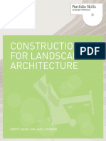Construction For Landscape Architecture Portfolio Skills - Robert Holden, Jamie Liversedge PDF