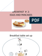 Breakfast 2, Eggs and Pancakes