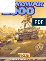 Roadwar 2000 Manual