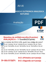 Eletricidade Basica e Eletronica Analogica-Ai-11-10-2019-Noturno