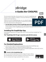 Connection Guide (For Coolpix) : Installing The Snapbridge App