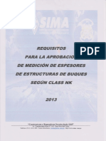 Class - NKK - Requisitos para Medicion de Espesores PDF