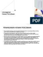 Biologi, Fisiologi, Behavior Serta Handling Hewan Percobaan