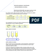 Relación Entre Absorbancia y Concentración