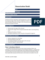 Memorization Method Lesson Plan C Burt