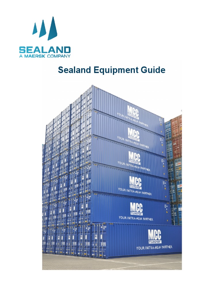 Sealand Equipment Guide PDF Cargo Length