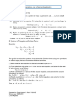 Topic 2 Linear Algebra PDF