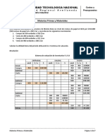 2-Materias Primas y Materiales - Ejercicio Tipo Resuelto