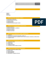 Propuesta de Contenido para Trabajo de Tesis